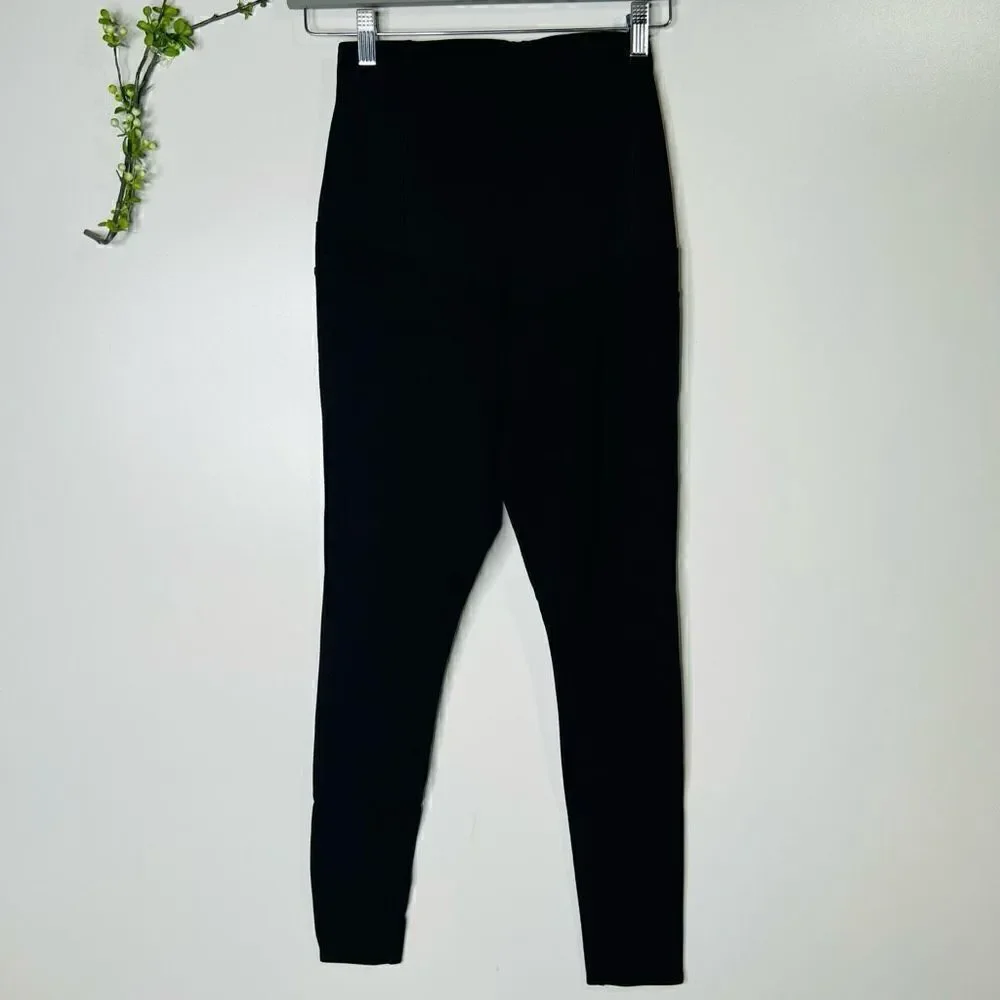 Isabel Maternity by Ingrid & Isabel Black Stretch Dress Skinny Pants